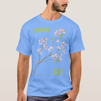 Sakura Spring Flowers Kirry Blossom Tree Japanisch T-Shirt