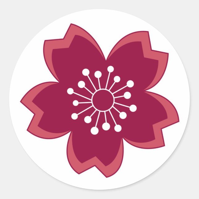 Sakura Sticker (Vorderseite)