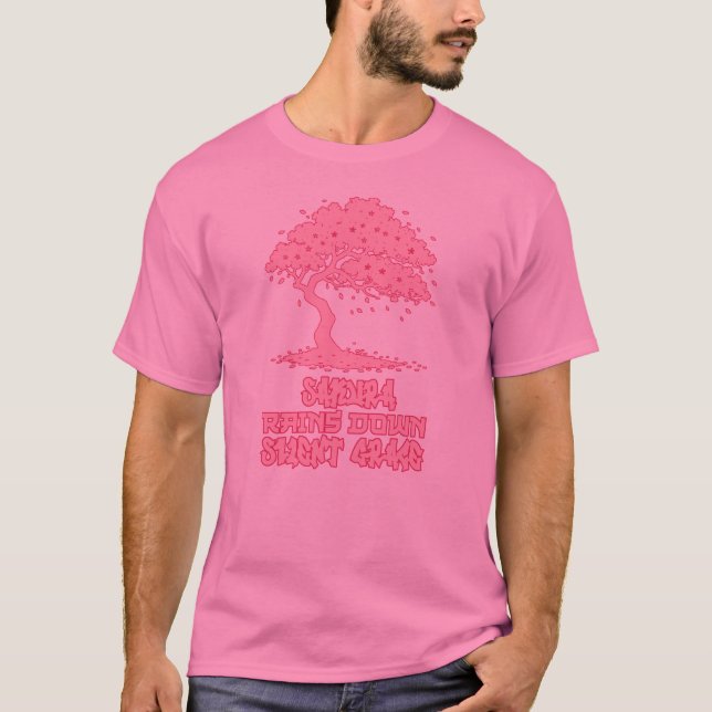 Sakura Sushi Bloom Design T-Shirt (Vorderseite)