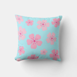 Sakura Throw Pillow Kissen