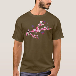 Sakura Tree Cherry Blossom Natureinsekt Schönes T-Shirt
