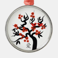 Sakura Tree Chinesische Liebe Symbol Sonderschmuck