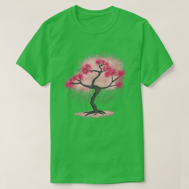 Sakura Tree Japanischer Kulturfan1167 T-Shirt (Design vorne)