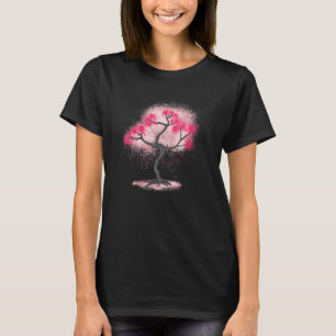 Sakura Tree Japanischer Kulturfan T-Shirt