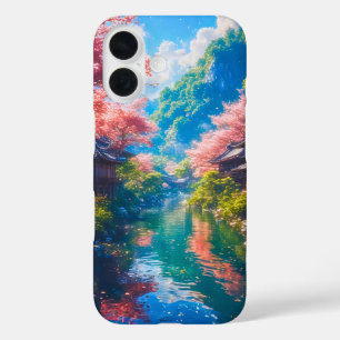 Sakura Utsuru Seiryū iPhone 16 Hülle