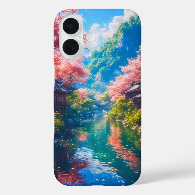 Sakura Utsuru Seiryū  Case-Mate iPhone Hülle (Rückseite)