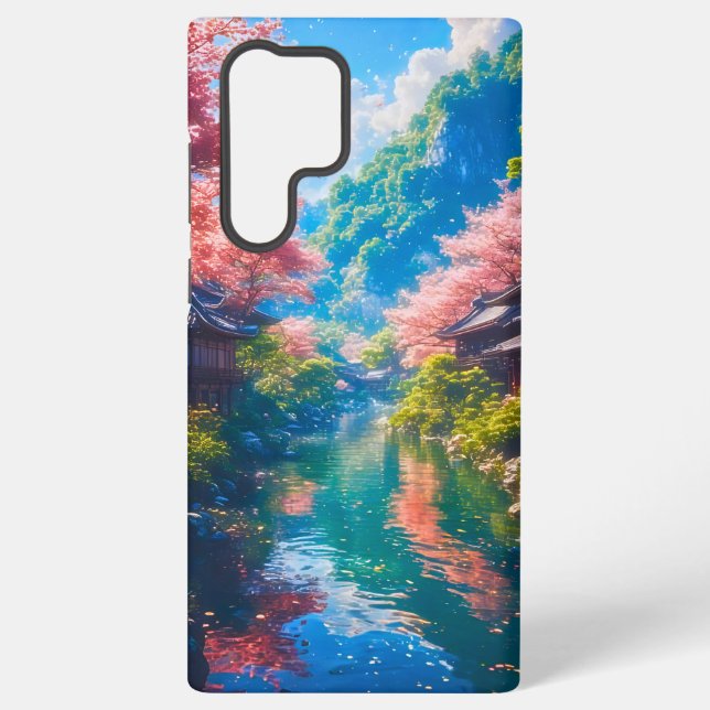 Sakura Utsuru Seiryū  Samsung Galaxy Hülle (Rückseite)