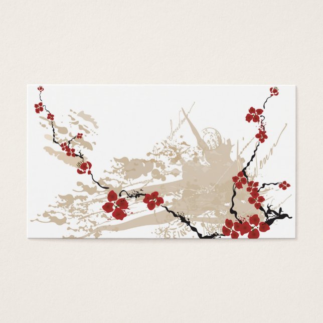 Sakura-Visitenkarte (Vorderseite)