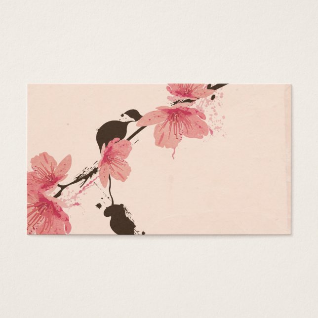 Sakura-Visitenkarte (Vorderseite)