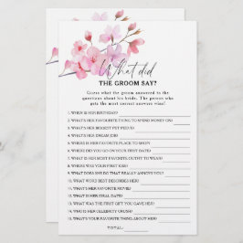 Sakura - Was hat der Bräutigam zu Brautspiel gesag