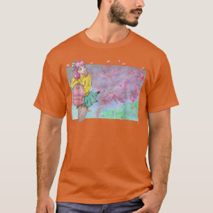 Sakura Watercolor Anime Manga Kawaii Pastel Goth A T-Shirt