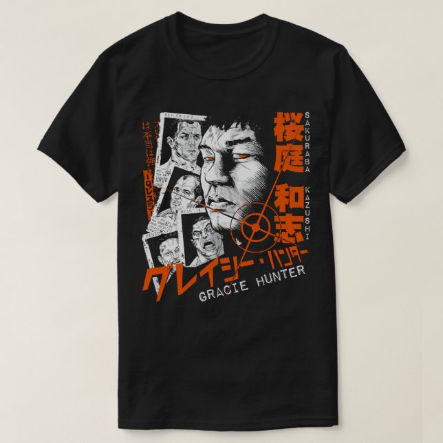 Sakuraba The Gracie Hunter Essential T Shirt (Design vorne)
