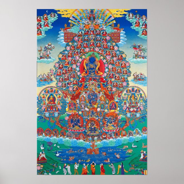 Sakya Refuge Tree Poster (Vorne)