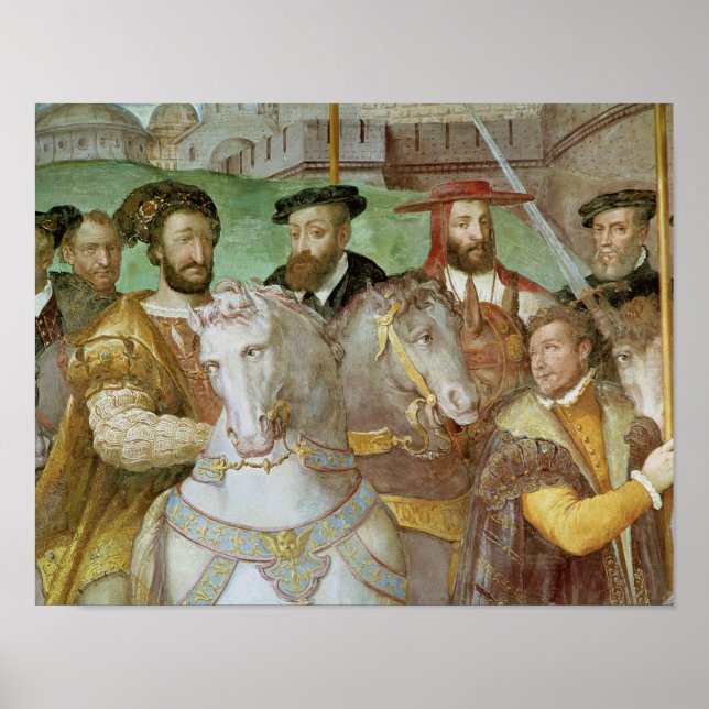 Sala dei Fasti Farnese Poster (Vorne)