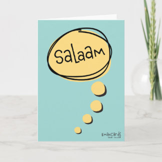 Salaam & Dua - Einfach Karte