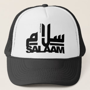 Salaam schwarz truckerkappe
