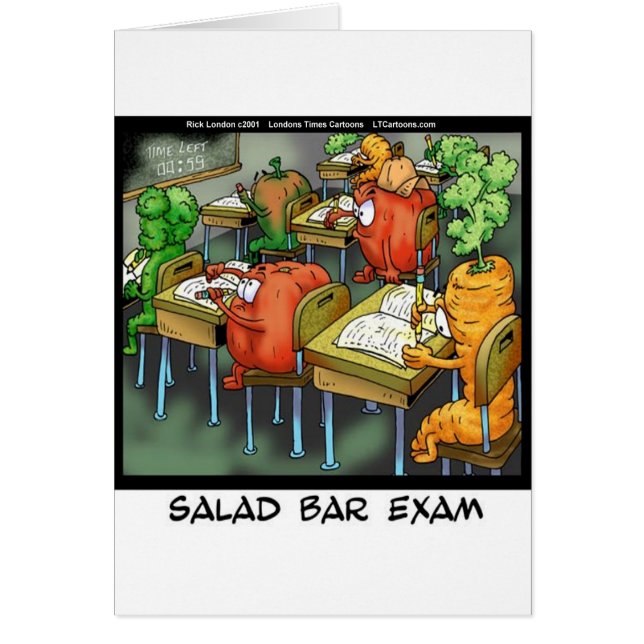 Salad Bar Exam Funny (Vorne)