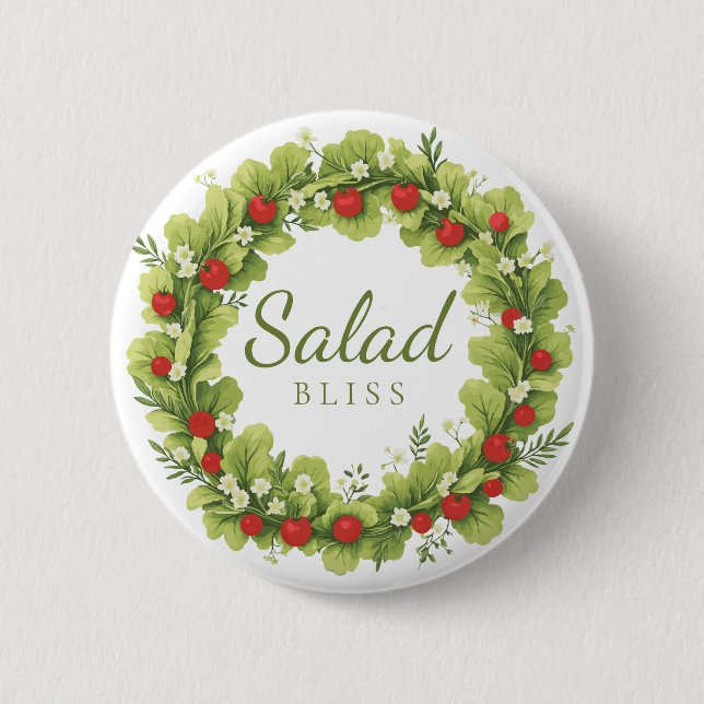Salad Bliss Button (Vorderseite)