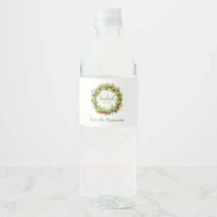 Salad Bliss Wasserflaschenetikett