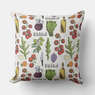 Salad Pattern werfen Kissen