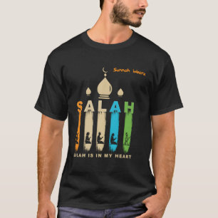 Salah Gebet islamische Muslime T-Shirt