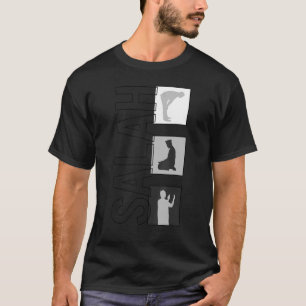 Salah Muslim Gebet arabisch-islamisches Gebet Rama T-Shirt
