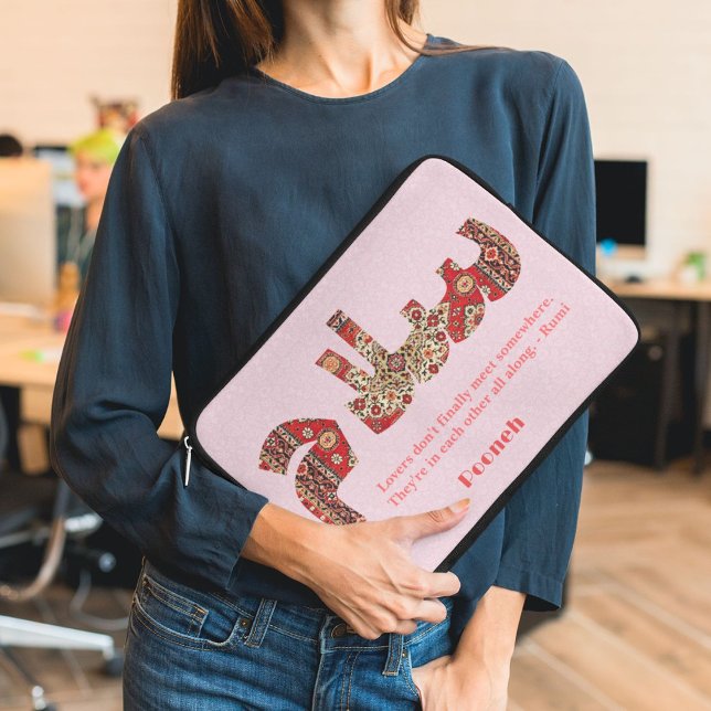 Salam | Jubiläumsgeschenke für iranische Freundin Laptopschutzhülle (Salam | Anniversary Gifts for Iranian Girlfriend)