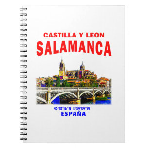 Salamanca / Kastilien und Leon, Spanien. Notizblock