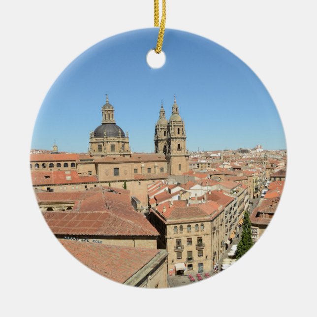 Salamanca, Spanien Keramik Ornament (Vorne)