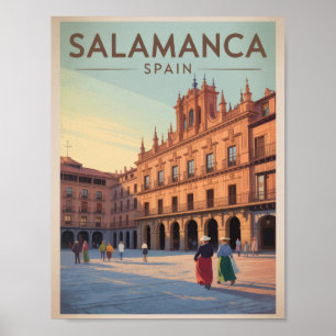 Salamanca Spanien Poster