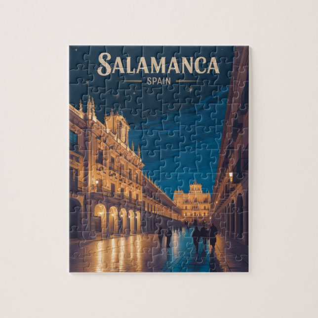 Salamanca Spanien Puzzle (Vertikal)