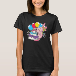 Salamander Amphibien Animal Kindergeburtstag Party T-Shirt