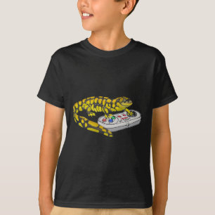 Salamander Playing Video Game Salamanders Gamers T-Shirt