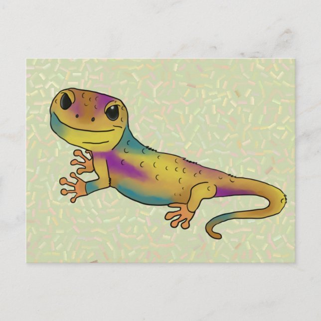Salamander Postkarte (Vorderseite)