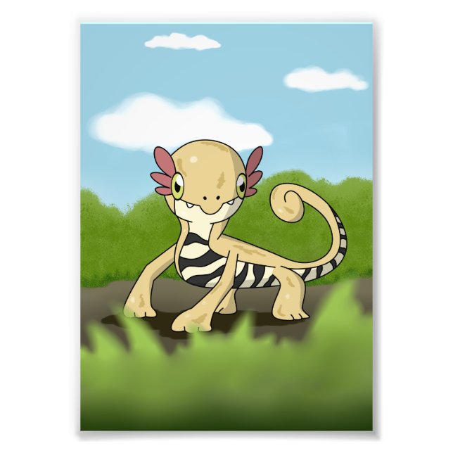 Salamandra Fotodruck (Vorne)