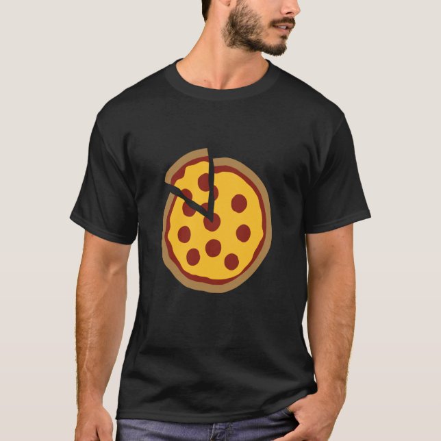 Salami and Cheese Pizza T-Shirt (Vorderseite)