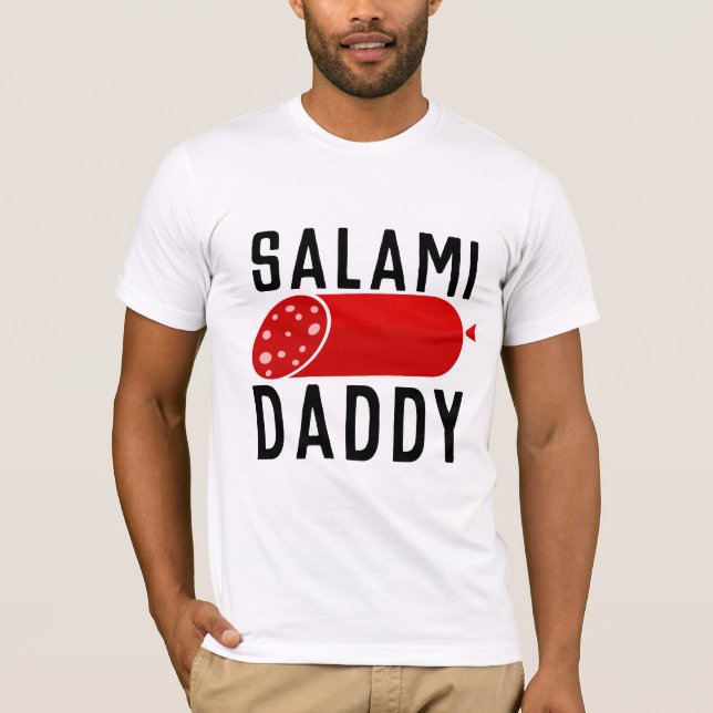  SALAMI DADDY VATER T - SHIRT T-SHIRTS (Vorderseite)