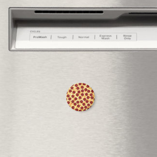 Salami-Pizza-Muster Magnet