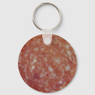Salami-Scheibe-Schlüsselkette Schlüsselanhänger