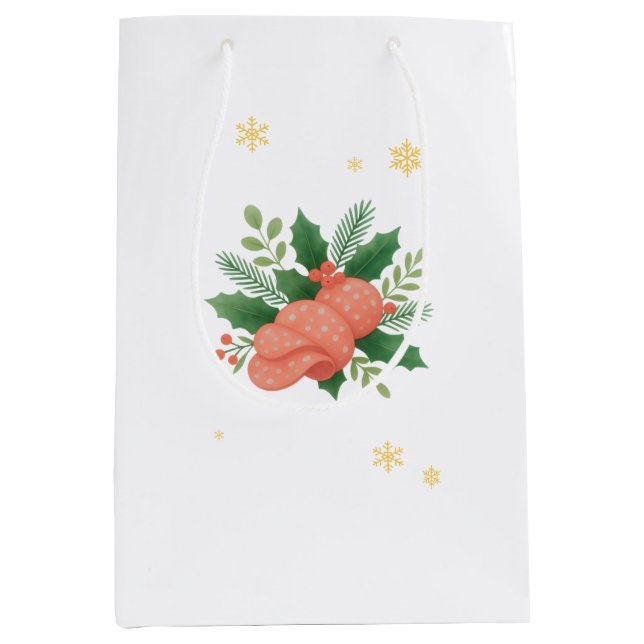 Salami Weihnachten Mittlere Geschenktüte (Vorderseite)