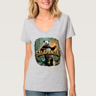 Salapanda Illustration Combo Kreatur Witzig T-Shirt