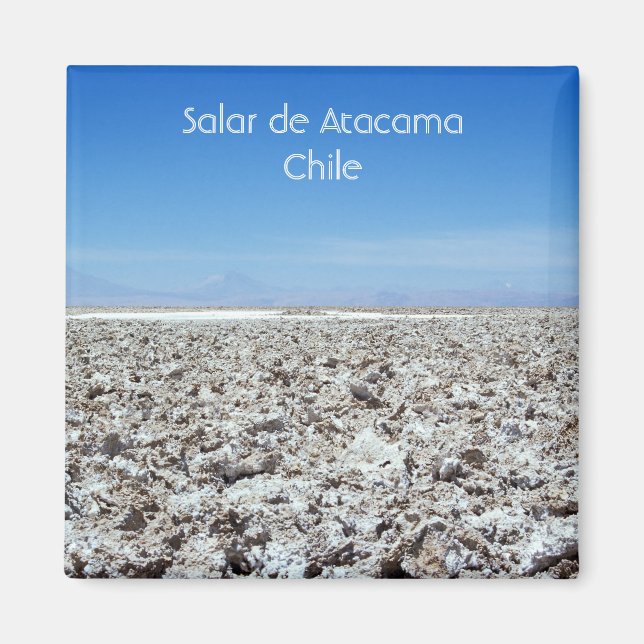 Salar de Atacama - Atacama-Wüste, Chile Magnet (Vorne)