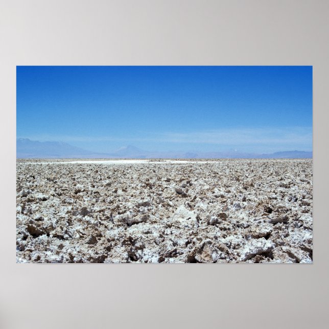 Salar de Atacama - Atacama-Wüste, Chile Poster (Vorne)
