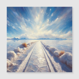 Salar de Uyuni, Bolivien Magnetkarte