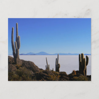 Salar de Uyuni, Bolivien Postkarte