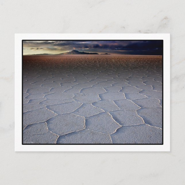 Salar de Uyuni Postcard Postkarte (Vorderseite)