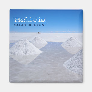 Salar de Uyuni Salzwasser Textmagnet Magnet