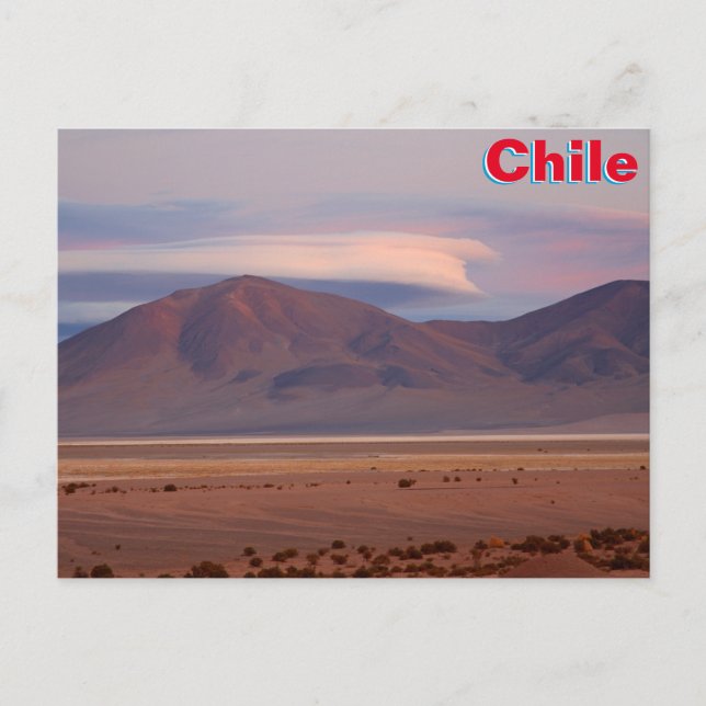Salar del Huasco, Chile Postkarte (Vorderseite)