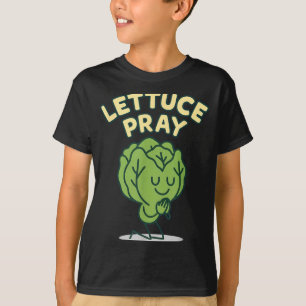 Salat beten lustiger christlicher Witz Glaube Humo T-Shirt