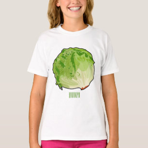 Salat-Cartoon-Abbildung T-Shirt